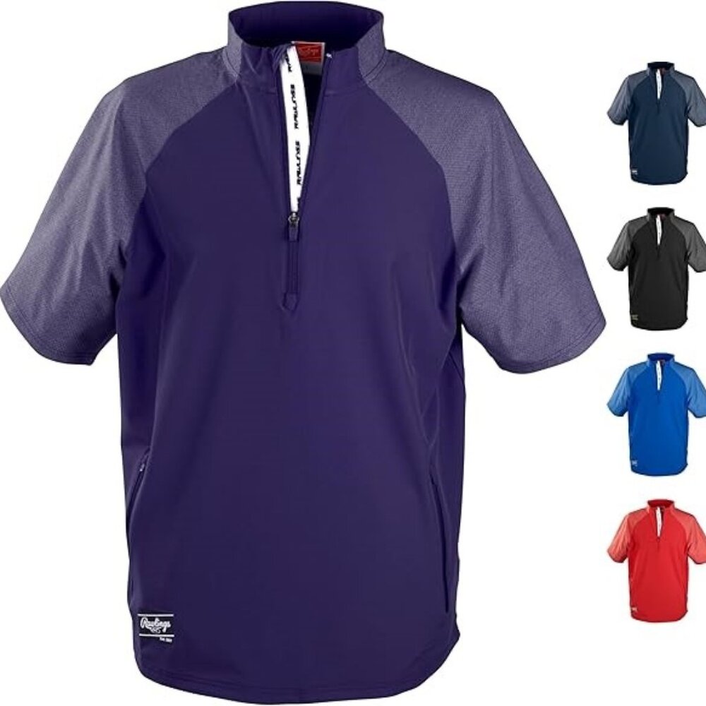 Rawlings COLORSYNC Short Sleeve Cage Jacket size Large